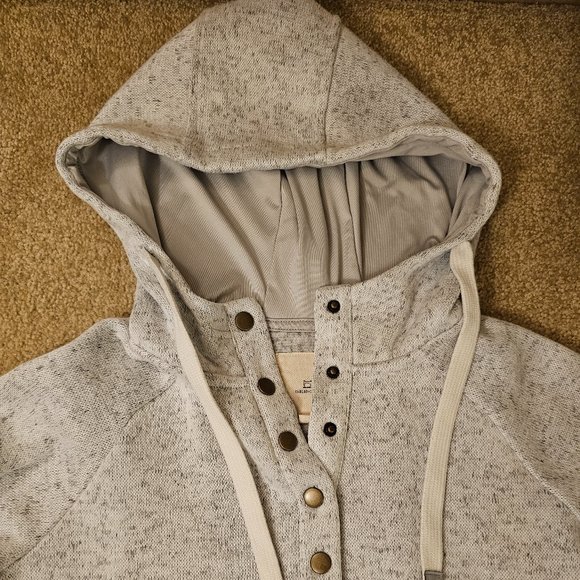 Front Button Hoodie - Picture 2 of 3